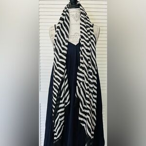 MARC JACOBS. NWT. Zebra Print Scarf-Wrap